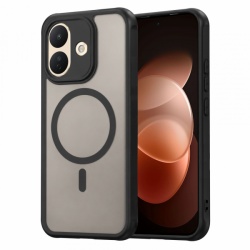 Husa MagSafe pentru Xiaomi Redmi Note 17 Pro, Techsuit, HaloFrost II, Neagra