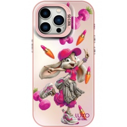 Husa pentru Apple iPhone 13 Pro Max, LUXO So CooL, ArcadiA Rabbit, Multicolor