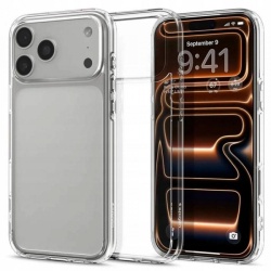 Husa pentru Apple iPhone 17 Pro, Spigen, Ultra Hybrid, Transparenta