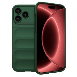 Husa pentru Apple iPhone 18 Pro Max / 17 Pro Max, Techsuit, Magic Shield, Verde