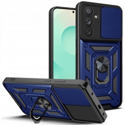 Husa pentru Samsung Galaxy S25 FE, Techsuit, CamShield, Albastra