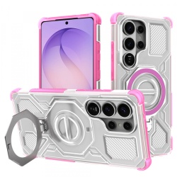 Husa pentru Samsung Galaxy S26 Ultra S948, Techsuit, Carbon Shield Pro, Roz