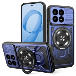 Husa pentru Xiaomi Poco F8 Pro, Techsuit, RuggedCam, Albastra