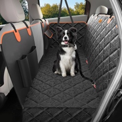 Husă Protecție Scaun Auto pentru Câini, 100% Impermeabilă și Antizgârieturi, Compatibilă cu Toate Mașinile, 135 x 148 cm