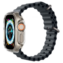 Husa protectie smartwatch Spigen THIN FIT Apple Watch ULTRA (49MM) CRYSTAL CLEAR - Img 2