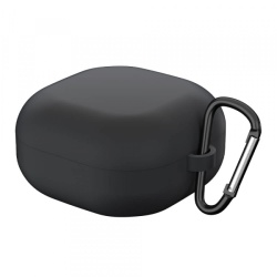 Husa Techsuit Silicone pentru Samsung Galaxy Buds FE / Buds2 Pro / Buds2 / Buds Pro / Buds Live, Neagra