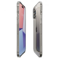 Husa telefon Spigen AIRSKIN HYBRID pentru IPHONE 14 PRO CRYSTAL CLEAR - Img 3