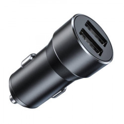 Incarcator auto Vipfan C10, 2x USB, 2,4 A (negru) - Img 3
