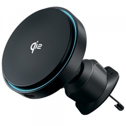 Incarcator Auto Wireless Proove Light Circle, 15W, 1.67A, Gri WHLC15010002