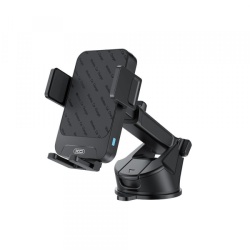 Incarcator Auto Wireless XO Design WX043, 15W, 1.67A, Negru