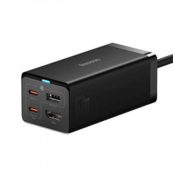 Incarcator de perete Baseus GaN5 Pro 2xUSB-C + USB + HDMI, 67W (negru)