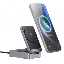 Incarcator Retea Wireless McDodo CH-5192 3in1, 22.5W, 1.67A, Gri