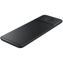 Incarcator Retea Wireless Samsung Trio, 9W, 1A, Negru, Resigilat EP-P6300TBEGEU