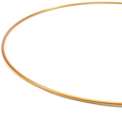 Inel Metalic Auriu Vaessen Creative Ø30 cm, Grosime 3 mm, inel decorativ pentru coronițe, macrameu și decorațiuni DIY - Img 3