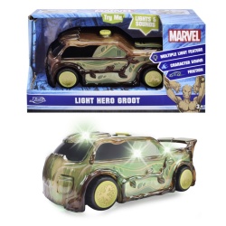 JADA MARVEL MASINUTA LIGHT HERO GROOT CU SUNETE SI LUMINI SCARA 1:32