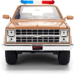 JADA STRANGER THINGS MASINUTA METALICA HOPPERS CHEVY K5 BLAZER SCARA 1 LA 32 - Img 3