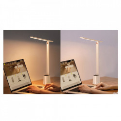 Lampa LED de birou pentru lectura,pliabila,reincarcabila Baseus Smart Eye (Smart Light) alba (DGZG-0G) - Img 3