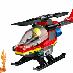 LEGO CITY ELICOPTER DE POMPIERI 60411