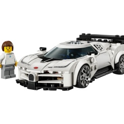 LEGO SPEED CHAMPIONS HIPERMASINA SPORT BUGATTI CENTODIECI 77240 - Img 2