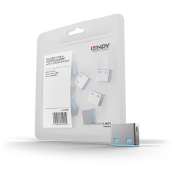 Lindy 10 USB Port Locks BLUE no Key - Img 4