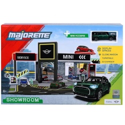 MAJORETTE SET SHOWROOM AUTO MINI CU MASINUTA INCLUSA MINI ACEMAN SCARA 1 LA 64