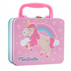 MARTINELIA LITTLE UNICORN SET DE INFRUMUSETARE IN CUTIE METALICA