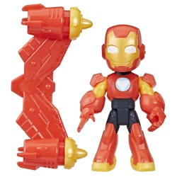 MARVEL IRON MAN SI PRIETENII SAI UIMITORI FIGURINA IRON MAN 7.6CM - Img 2
