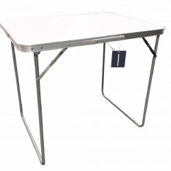 Masa pliabila camping, greutate 3.6 kg, dimensiune 80x60X70 cm, metal cu MDF, Multicolor