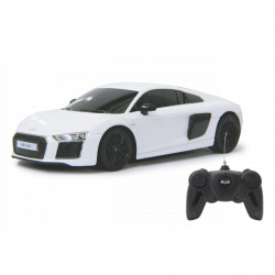 MASINA CU TELECOMANDA AUDI R8 ALB CU SCARA 1 LA 24 - Img 3