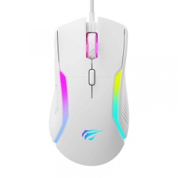 Mouse Gaming Wired USB HAVIT MS1033, RGB, 800DPI - 8000DPI, Alb