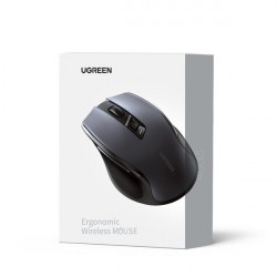 Mouse optic wireless Ugreen USB 2.4GHz / Bluetooth 5.0 4000 DPI negru (MU006) - Img 5