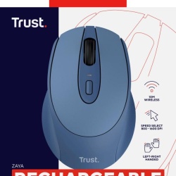 Mouse Trust Zaya reincarbil, albastru - Img 14