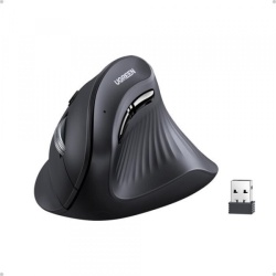 Mouse Wireless UGREEN MU008, 4000DPI, Negru