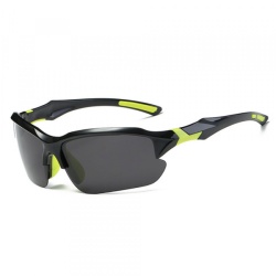 Ochelari De Ciclism Unisex Techsuit 9301, Protectie UV, Negri Verzi