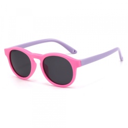 Ochelari De Soare Bebelusi Techsuit 8308-C42, Polarizati, Roz Mov