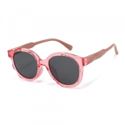 Ochelari De Soare Copii Techsuit 627, Polarizati, Protectie UV, Roz Piersica