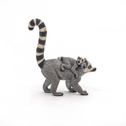 PAPO FIGURINA LEMUR CU PUI - Img 2