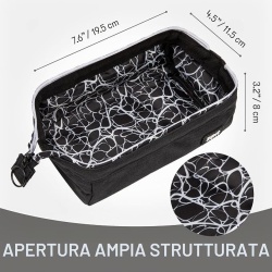 Penar cu fermoar ZIPIT Lenny - Black - Img 3