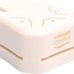 Perforator decorativ 3 in 1 pentru colturi Vaessen Creative 2137-091, pentru scrapbooking, felicitari si proiecte DIY din hartie - Img 5