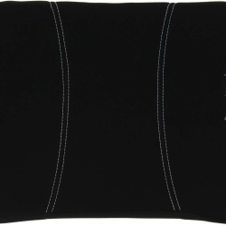 Pernă Suport Lombar Ergonomică KINE TRAVEL 36 x 27 x 5 cm, Aprobată de Fizioterapeuți, Pernă pentru Scaun Auto, Birou și Casă, Husă Detașabilă Lavabilă, Prindere cu Bandă Elastică
