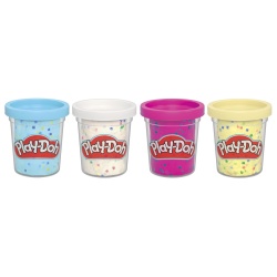 PLAY DOH SET 4 CUTII PLASTILINA CONFETI - Img 2