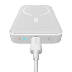 Powerbank Baseus Magnetic Mini 10000mAh 20W (alb) - Img 2