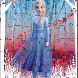 PUZZLE SURPRIZA FROZEN2 CU 48 PIESE IN CUTIE DIAMANT - Img 2