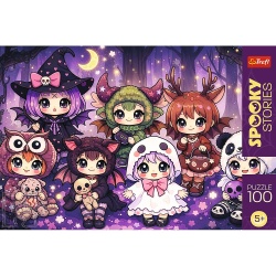 PUZZLE TREFL 100 POVESTI INFRICOSATOARE ECHIPA VRAJITOAREA PADURII - Img 3