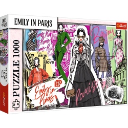 PUZZLE TREFL 1000 EMILY LA PARIS INSPIRATIE IN MODA