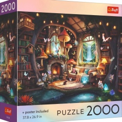 PUZZLE TREFL 2000 COLECTIA SUA CASUTA DIN BASM CU POSTER INCLUS