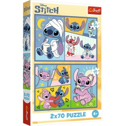 PUZZLE TREFL 2X70 STITCH NU EXISTA PLICTISEALA CU STITCH