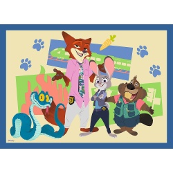 PUZZLE TREFL 4IN1 ZOOTOPIA PLINA DE AVENTURI - Img 2