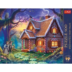 PUZZLE TREFL 500 PREMIUM PLUS BASME FERMECATE HANSEL SI GRETEL - Img 3
