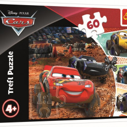 PUZZLE TREFL 60 FULGER MCQUEEN CU PRIETENII